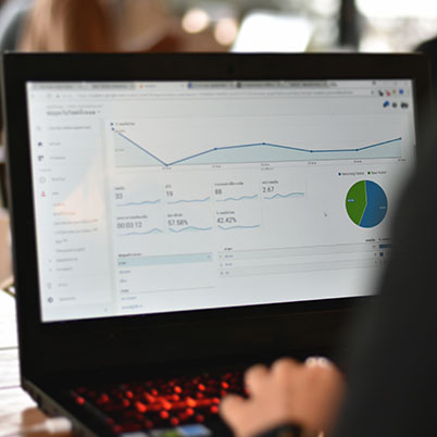 Analytics on screen