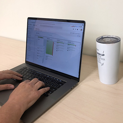 Laptop with behavior flow